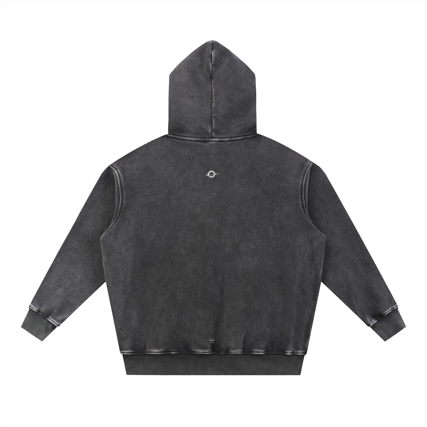 Nova Line INVERTED Snow Wash Fleece Oversize Hoodie