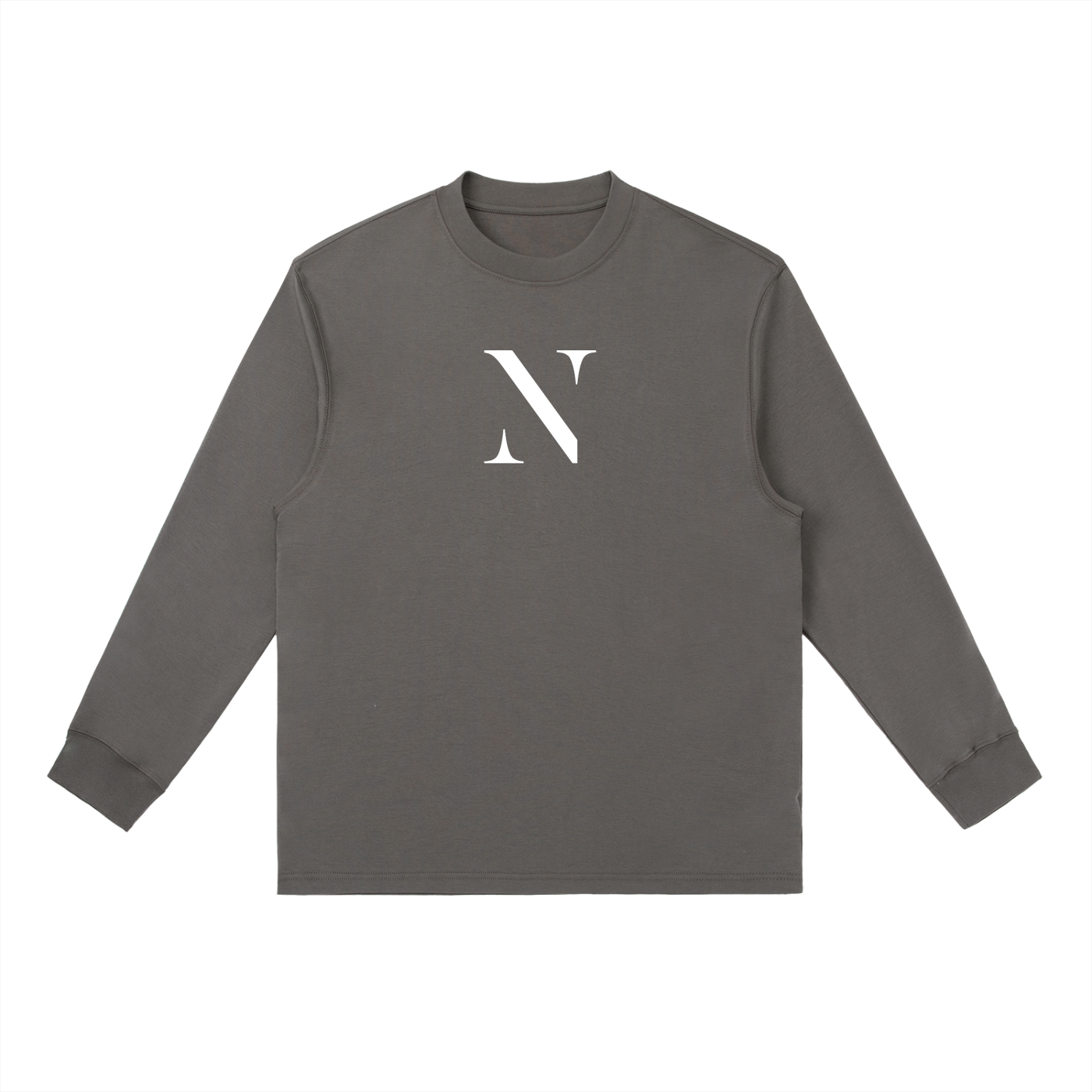Nova Line ‘N’ Essential Crewneck Long-Sleeve T-Shirt