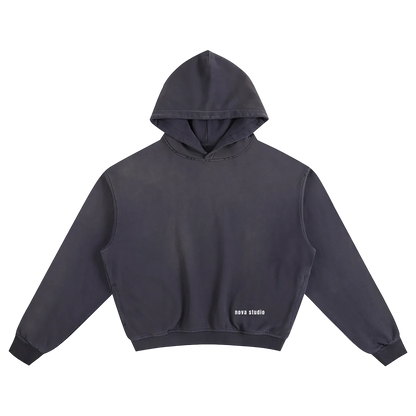 STUDIO SUNFADE BOXY HOODIE