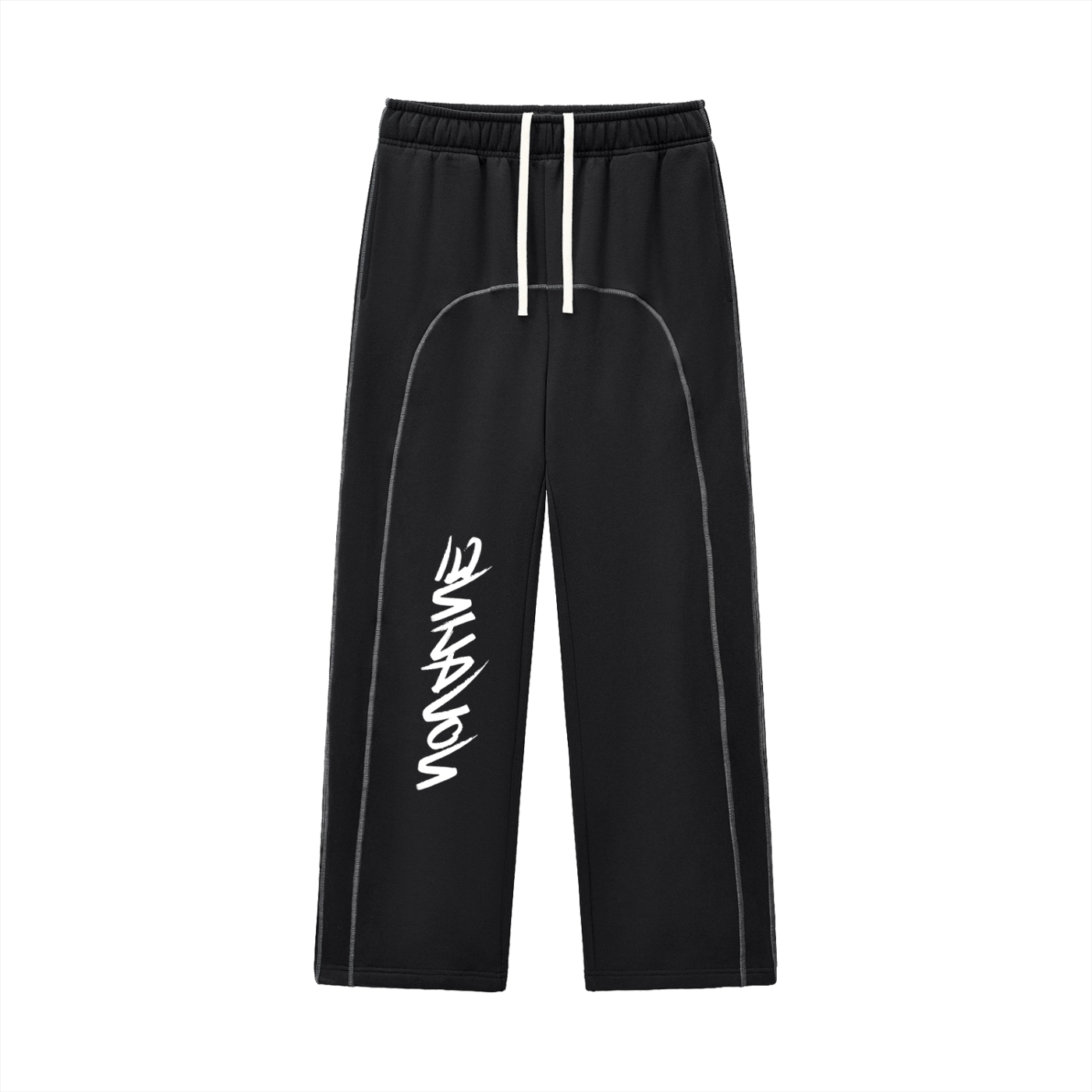Nova Line INVERTED Contrast-Stitched Fleece Sweatpants