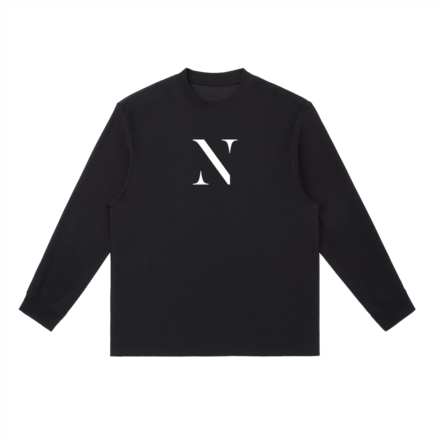 Nova Line ‘N’ Essential Crewneck Long-Sleeve T-Shirt