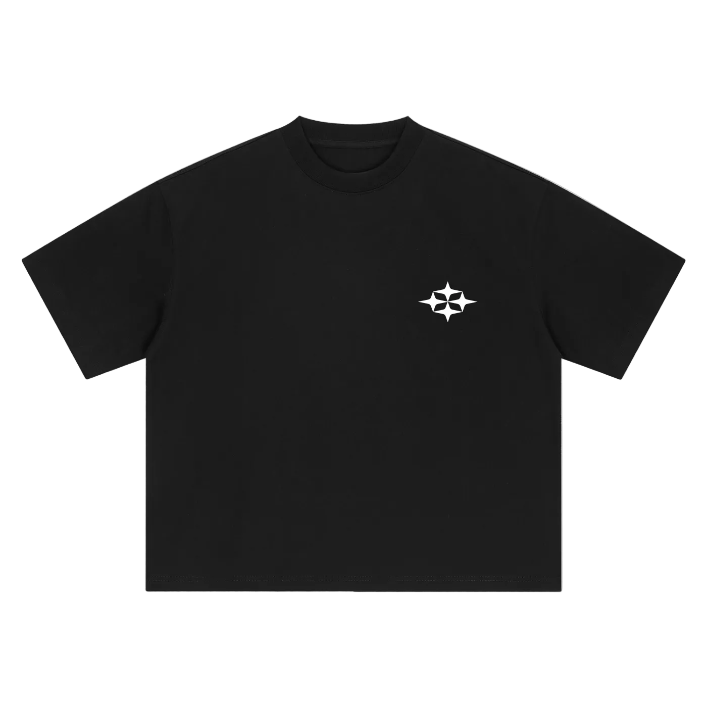 THE COMPASS ROSE BOXY OVERSIZED TEE