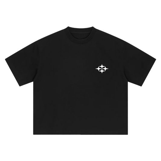 THE COMPASS ROSE BOXY OVERSIZED TEE